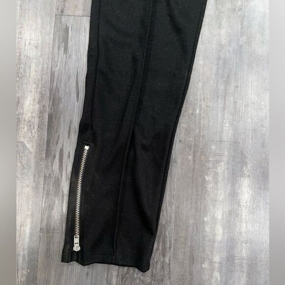 NWT black leggings with ankle zipper size XXL - Picture 3 of 8